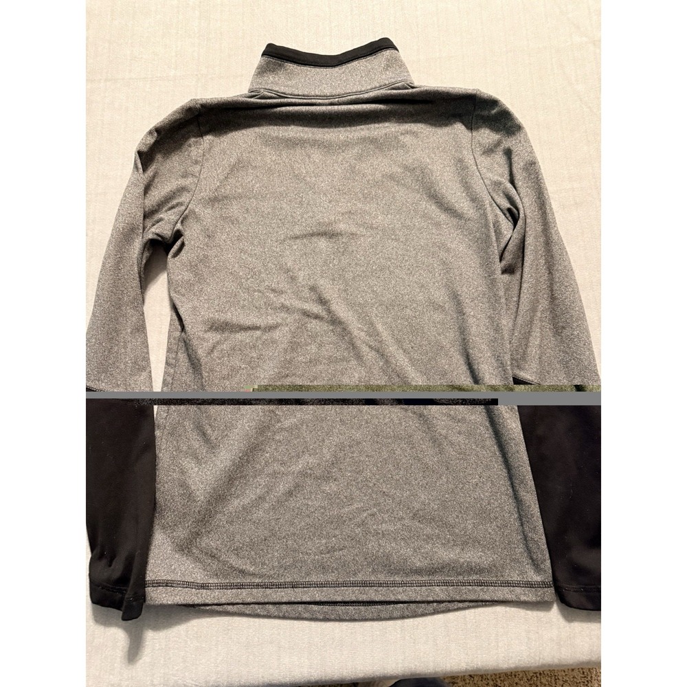 The North Face Women's S/P Gray 1/4 Zip Pullover Fleece Activewear Jacket - Picture 2 of 5